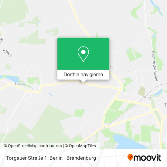 Torgauer Straße 1 Karte