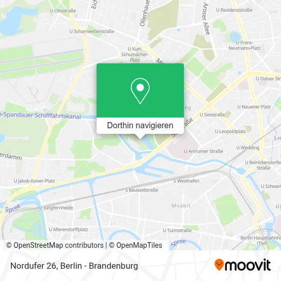 Nordufer 26 Karte