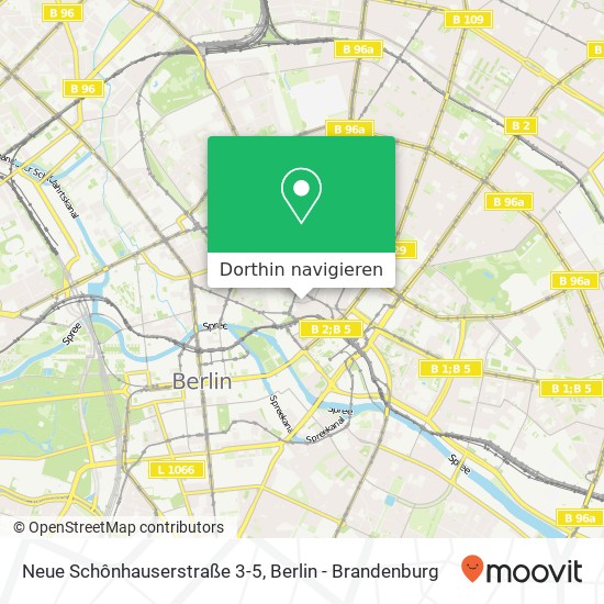Neue Schônhauserstraße 3-5, Neue Schônhauserstraße 3-5, 10178 Berlin, Deutschland Karte