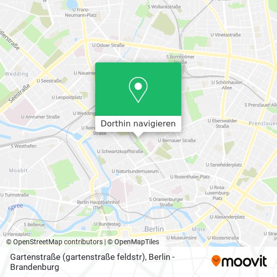 Gartenstraße (gartenstraße feldstr) Karte