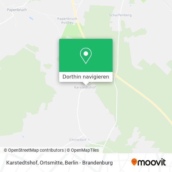 Karstedtshof, Ortsmitte Karte