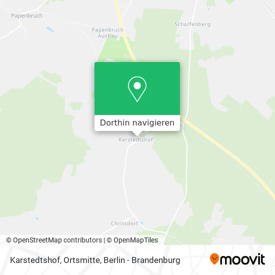 Karstedtshof, Ortsmitte Karte