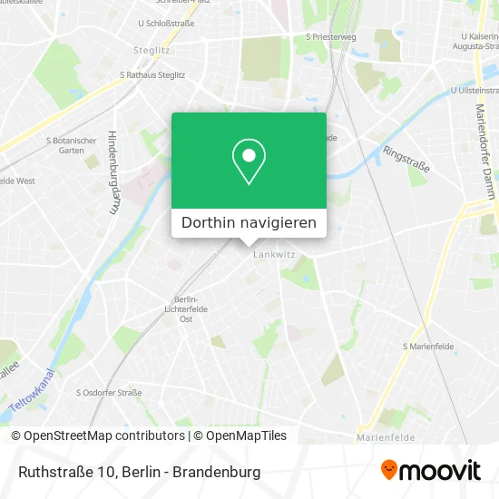 Ruthstraße 10 Karte
