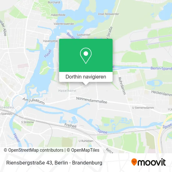 Riensbergstraße 43 Karte