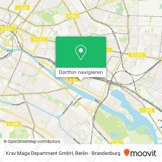 Krav Maga Department GmbH, Rotherstraße 24 Karte