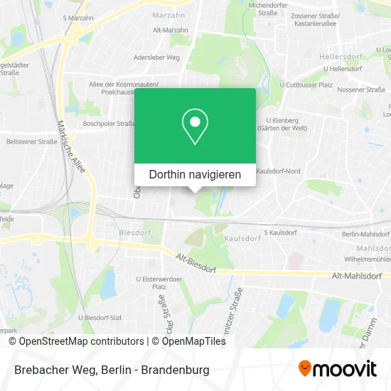Brebacher Weg Karte