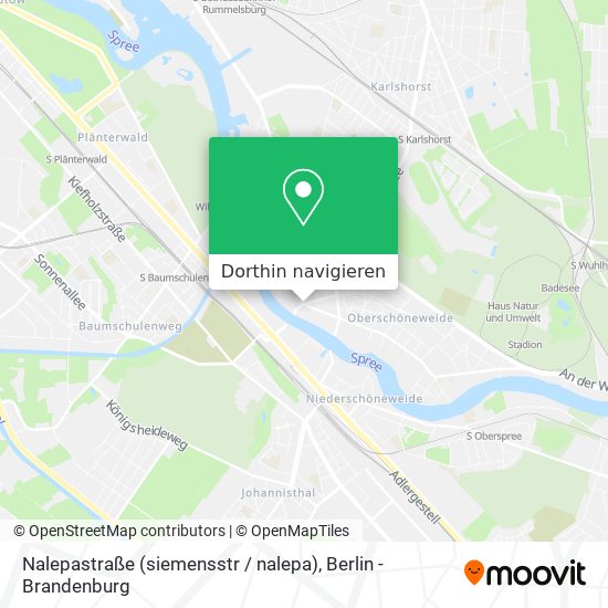 Nalepastraße (siemensstr / nalepa) Karte