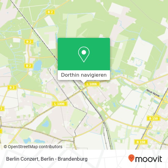 Berlin Conzert, Grevesmühlener Straße 10 Karte