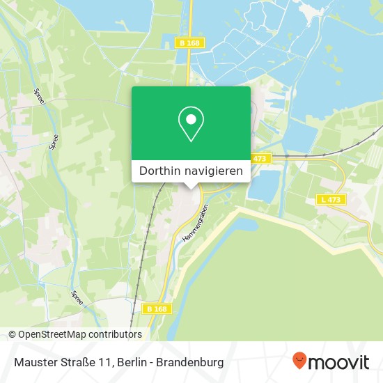 Mauster Straße 11, Mauster Str. 11, 03053 Cottbus, Deutschland Karte