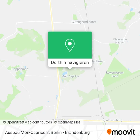 Ausbau Mon-Caprice 8 Karte