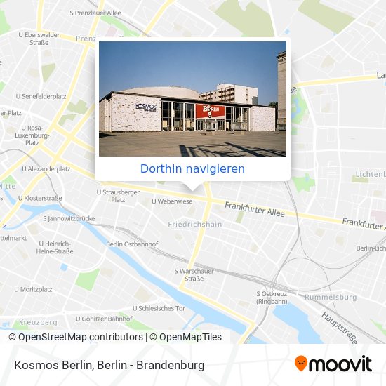 Kosmos Berlin Karte