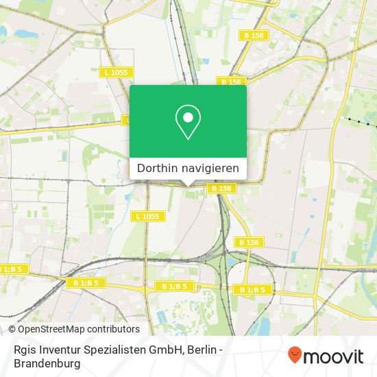 Rgis Inventur Spezialisten GmbH, Allee der Kosmonauten 32 Karte