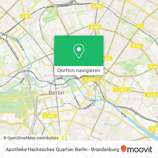 Apotheke Hackesches Quartier Karte