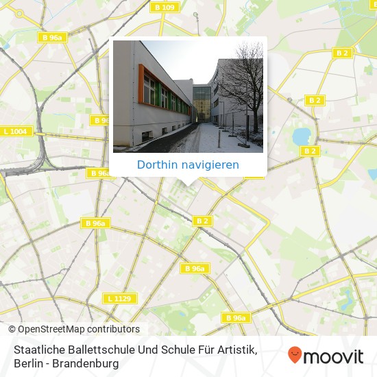 Staatliche Ballettschule Und Schule Für Artistik Karte