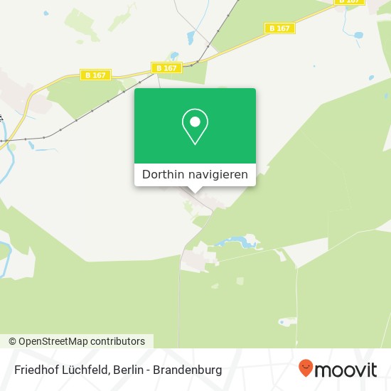 Friedhof Lüchfeld Karte