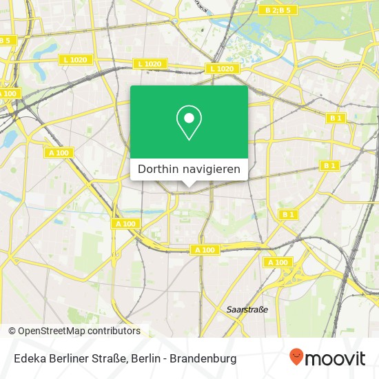 Edeka Berliner Straße Karte