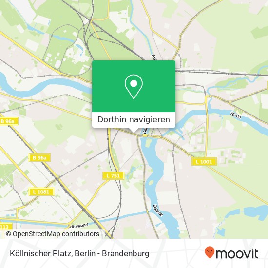 Köllnischer Platz Karte