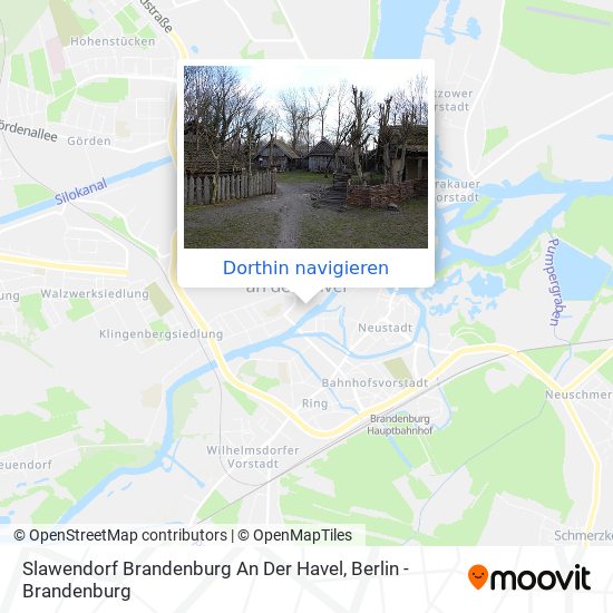 Slawendorf Brandenburg An Der Havel Karte