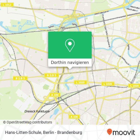 Hans-Litten-Schule Karte