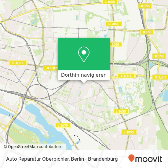 Auto Reparatur Oberpichler Karte