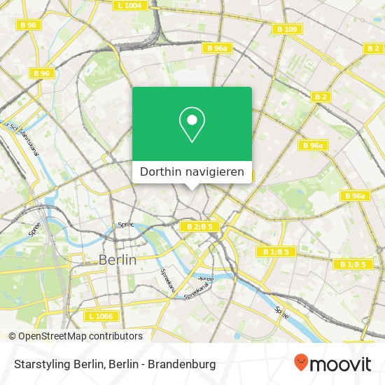 Starstyling Berlin Karte