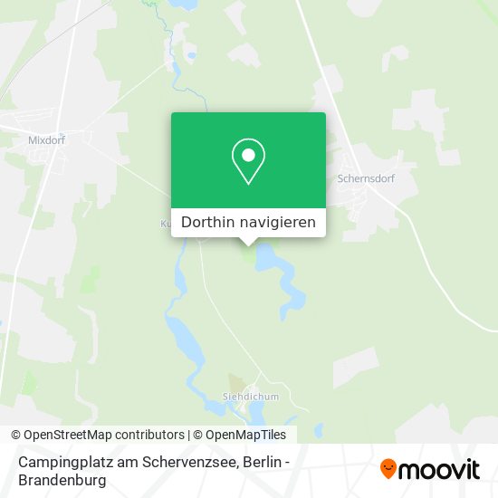 Campingplatz am Schervenzsee Karte