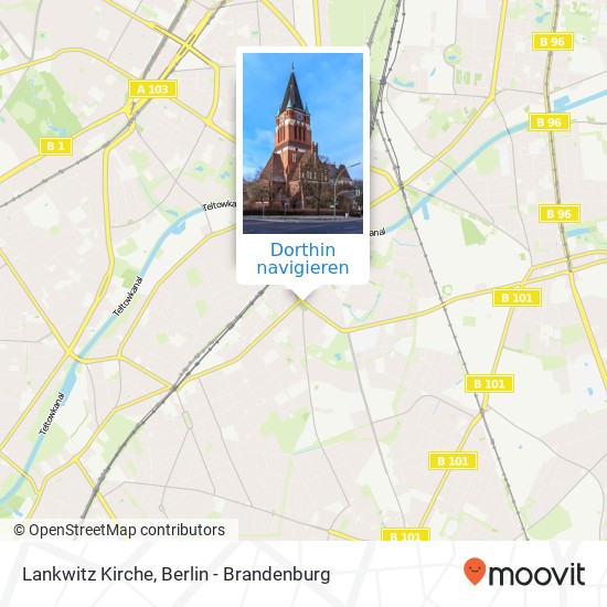 Lankwitz Kirche Karte