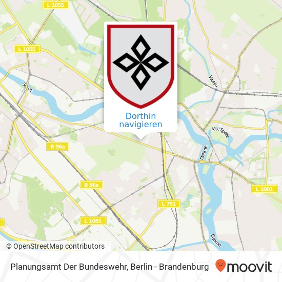 Planungsamt Der Bundeswehr Karte