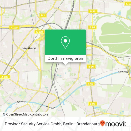 Provisor Security Service Gmbh Karte