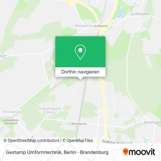 Gestamp Umformtechnik Karte