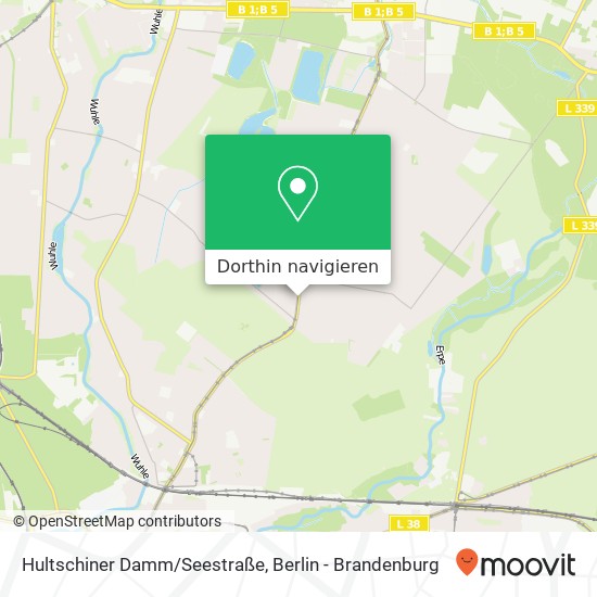 Hultschiner Damm/Seestraße Karte