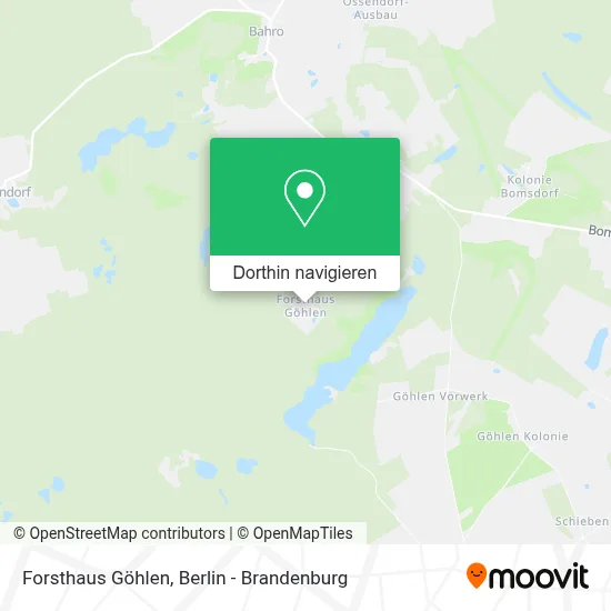 Forsthaus Göhlen Karte