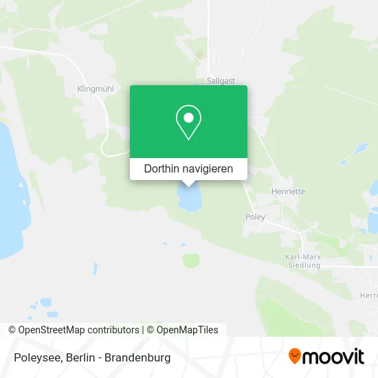 Poleysee Karte