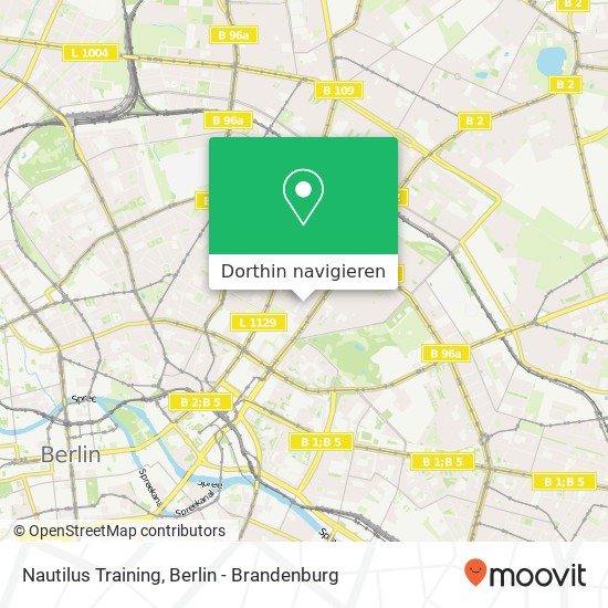 Nautilus Training Karte