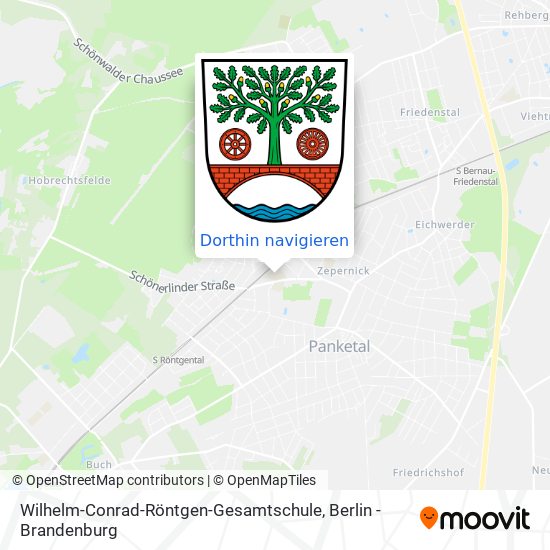 Wilhelm-Conrad-Röntgen-Gesamtschule Karte