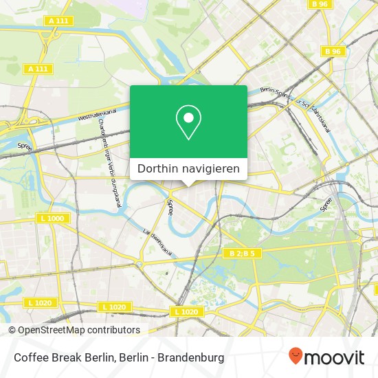 Coffee Break Berlin Karte