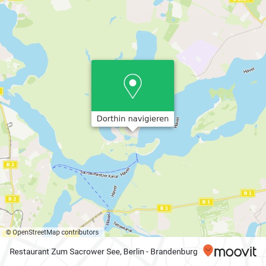 Restaurant Zum Sacrower See Karte