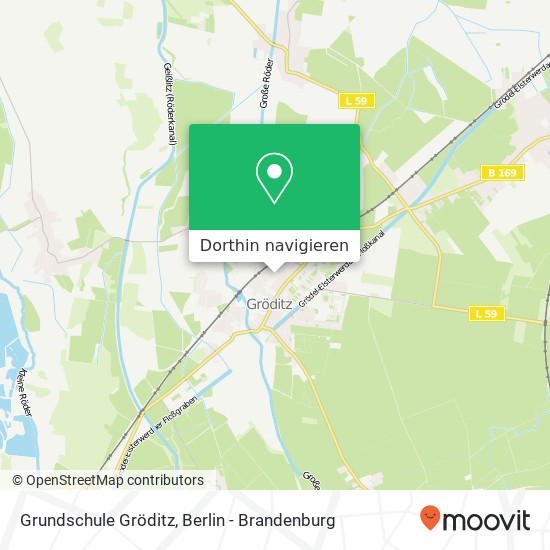 Grundschule Gröditz Karte