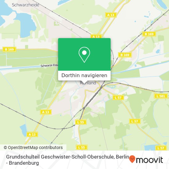 Grundschulteil Geschwister-Scholl-Oberschule Karte