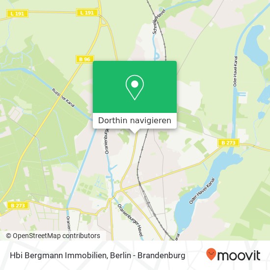 Hbi Bergmann Immobilien Karte