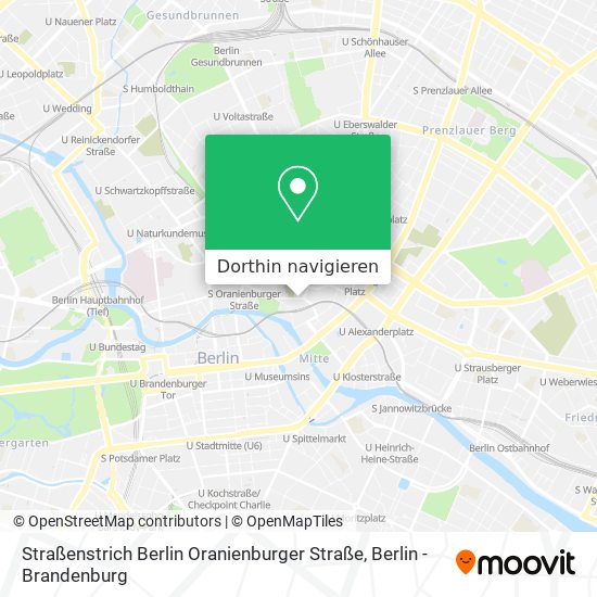 Straßenstrich Berlin Oranienburger Straße Karte