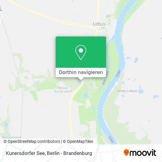 Kunersdorfer See Karte