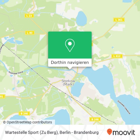 Wartestelle Sport (Zu Berg) Karte