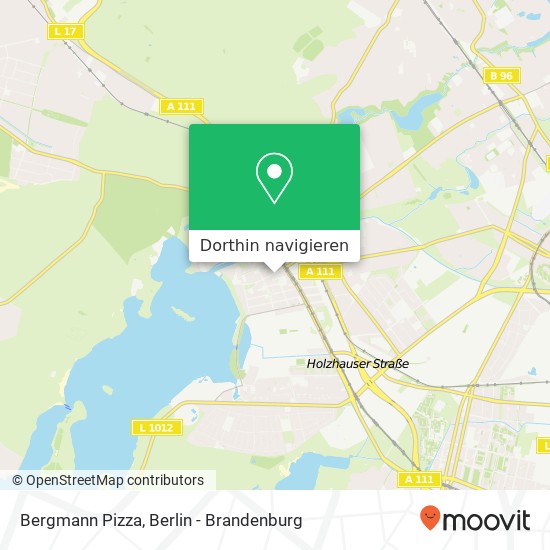 Bergmann Pizza Karte