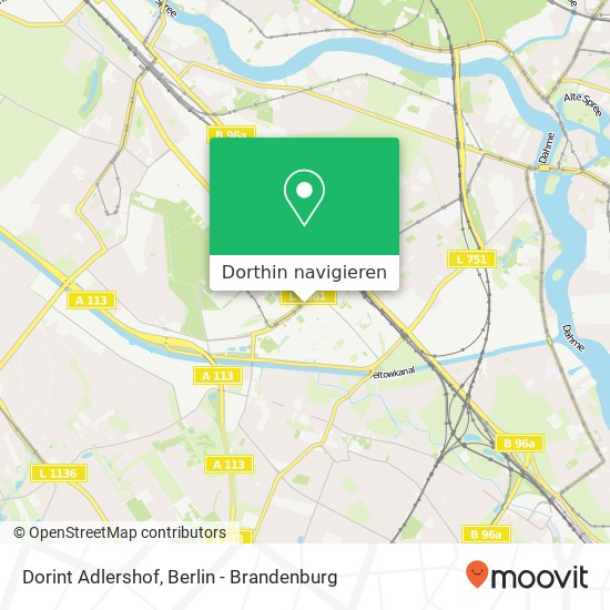 Dorint Adlershof Karte