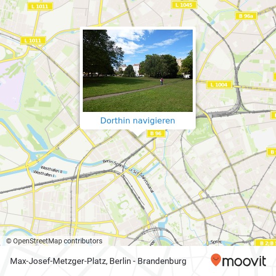 Max-Josef-Metzger-Platz Karte