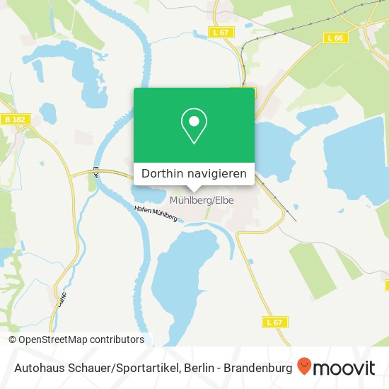 Autohaus Schauer/Sportartikel Karte