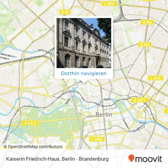 Kaiserin Friedrich-Haus Karte