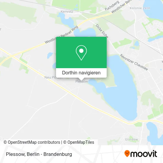 Plessow Karte