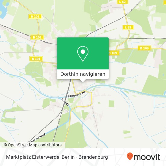Marktplatz Elsterwerda Karte